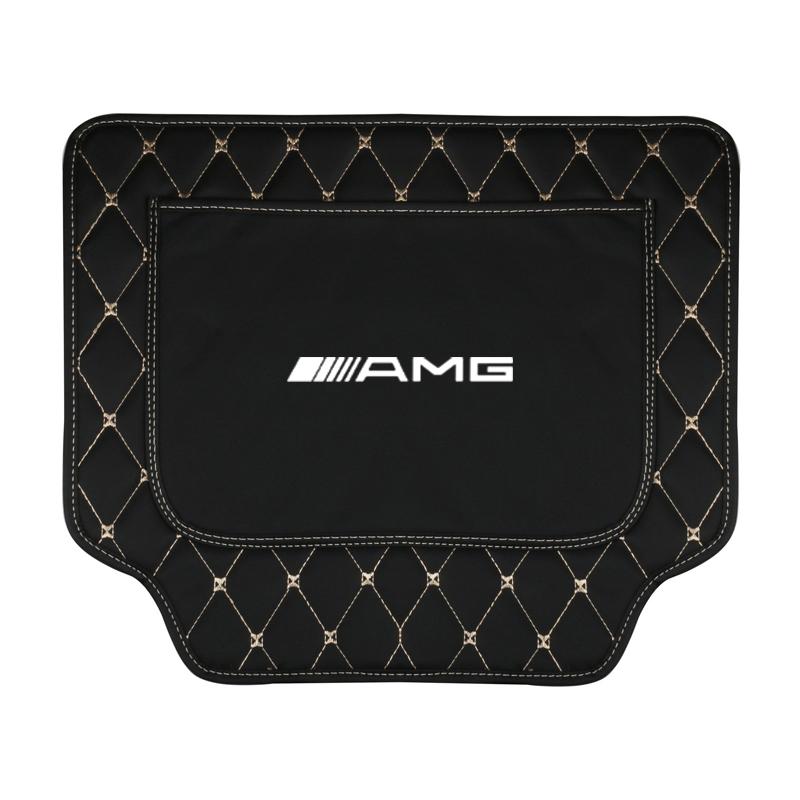 WLX4 Car Seat Back Protector Mat Prevent Dirty Anti Kick Pad For Mercedes Benz AMG W204 W205 W211 W212 W213 W176 GLA CLA Stickers