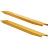 Pallet Fork Extensions, 60" Length 4.5" Width, Heavy Duty Carbon Steel Fork Extensions for Forklifts, 1 Pair Forklift Extensions, Industrial Forklift