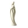 3D-gedruckte betende Jungfrau Maria Statue Katholisch Minimalistisch Muttergottes Verzierung Kratzfeste Kunststoff Hände gefaltet Statue