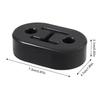 Universal Car Polyurethane Exhaust Tail Pipe Mount Bracket Hanger Insulator Grommet Bushing Rod Support 11mm 2 Holes Repair