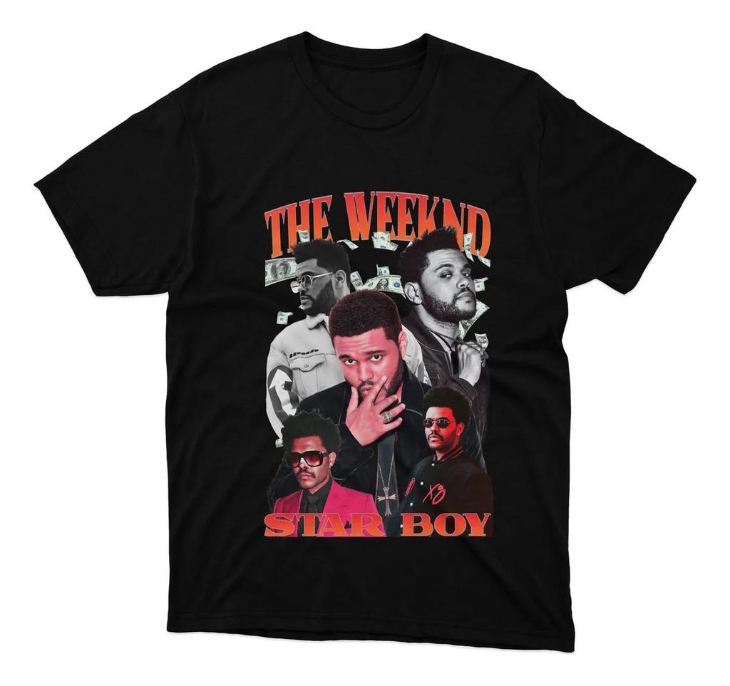 The Weeknd Beauty Behind the Madness Broken Portrait Retro Graphic Unisex Casual TShirt for RB Pop Fans Women And Men Tshirt