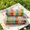 Crown Crown Cloisonne Bracelet Colored Dropper Oil Women's Hand Bracelet  Gifts for Women Girl
