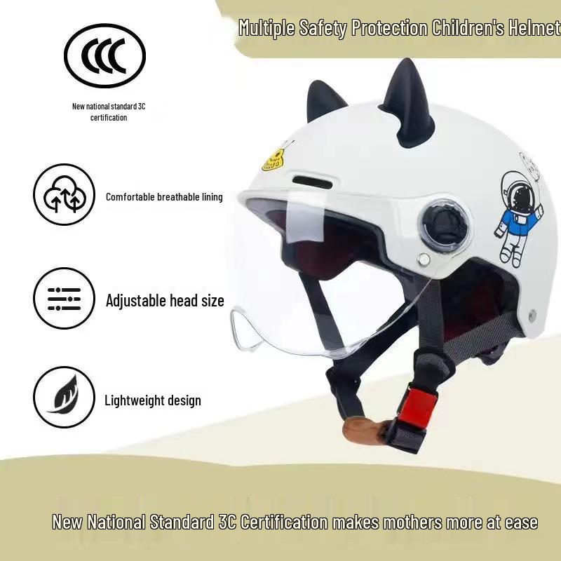 Kindersicherheitshelm 3C-Standard für Elektroroller - Universell passend für alle Jahreszeiten