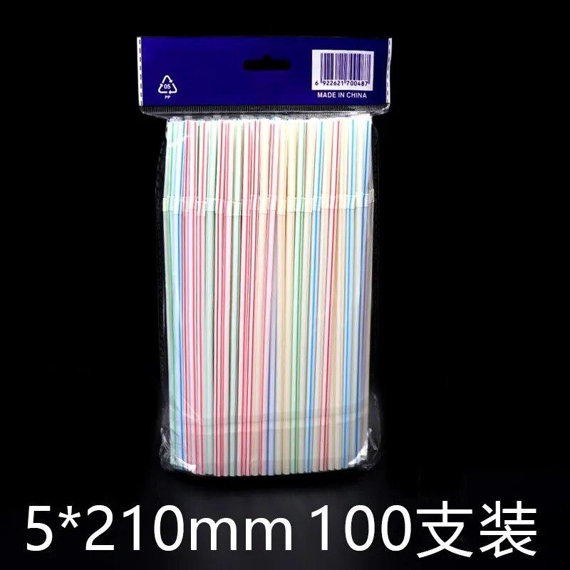 

100 шт. разноцветных соломинок для питья Rietjes, кухонных соломинок для коктейлей Rietjes, свадебных соломинок для вечеринок, аксессуаров