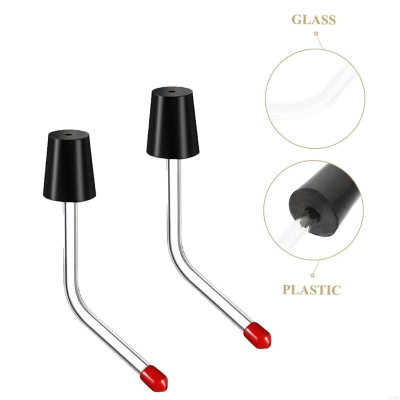 2Pcs Hummingbird Feeders Tube with Soft Tip For Craft Bottle Feeders Accessories