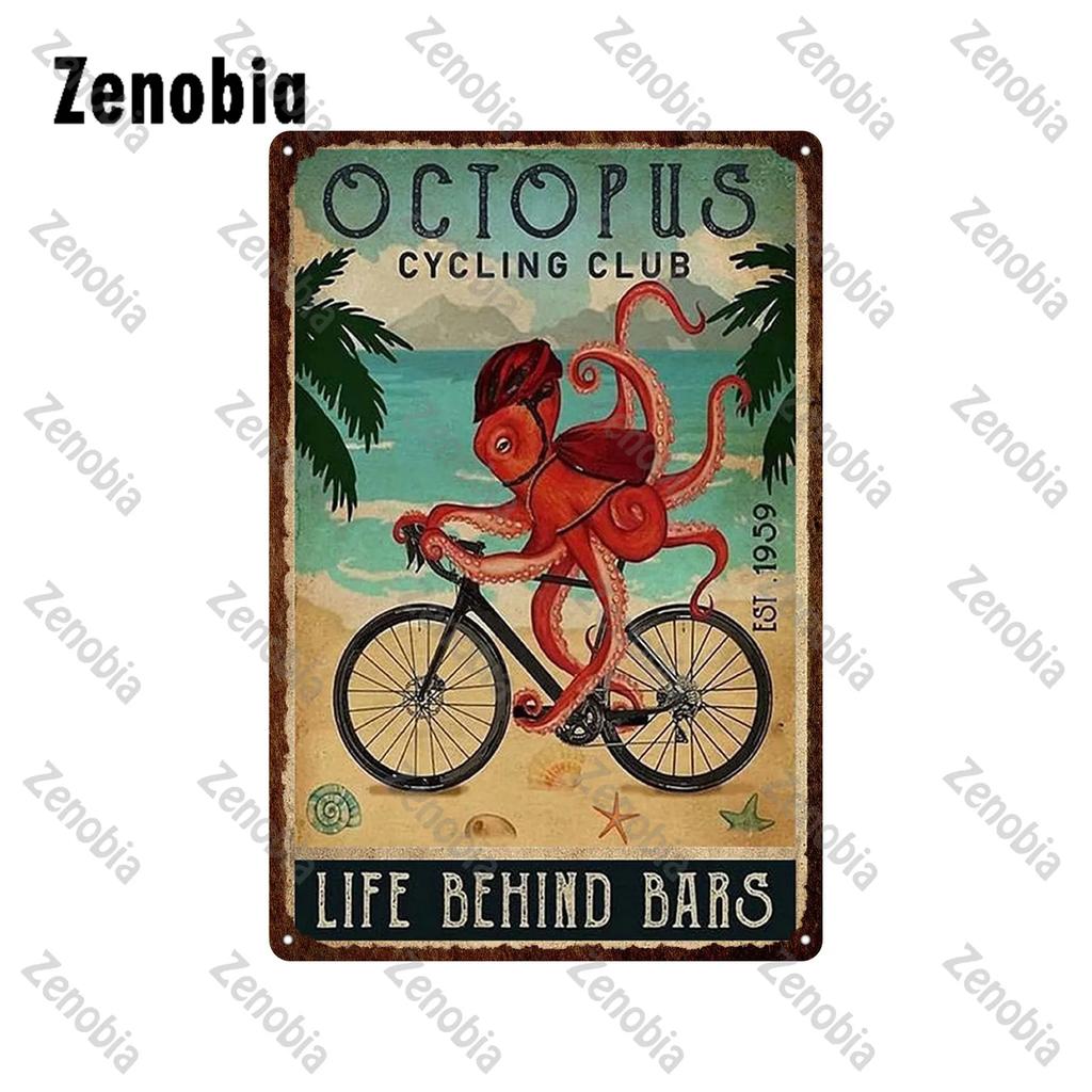 Animal Pet Black Cat Metal Poster Funny Vintage Plaque Metal Signs Tin Signs Cat Sitting On Toilet Tin Plate for Bathroom Decor