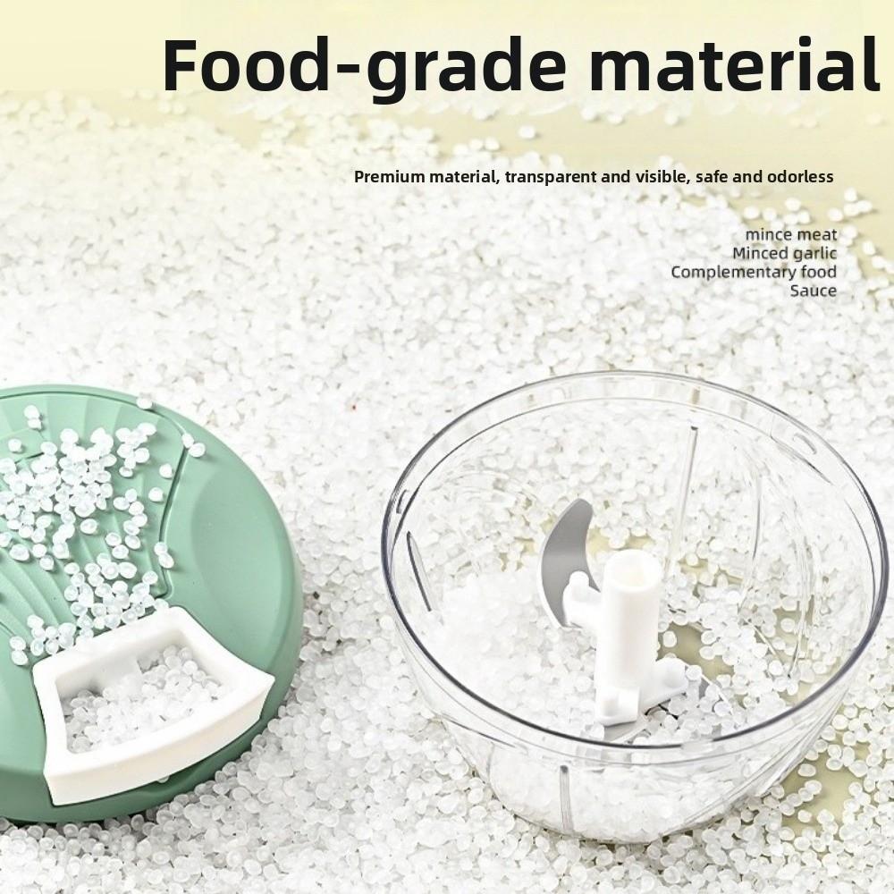 Portable Food Chopper Multifunctional Garlic Chopper Manual Pull Crusher Garlic Chop