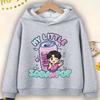 KPop Demon Hunters Soda Pop Graphic Hoodies Movie Fashion Casual Sweatshirt Harajuku Pullover Tops Children's Girl Hooded Sweatshirts