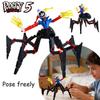 New 3D Printed Horror Monster Action Figure Movable Joints Desktop Ornament Stress Relief Toy Gift For Game Fans
