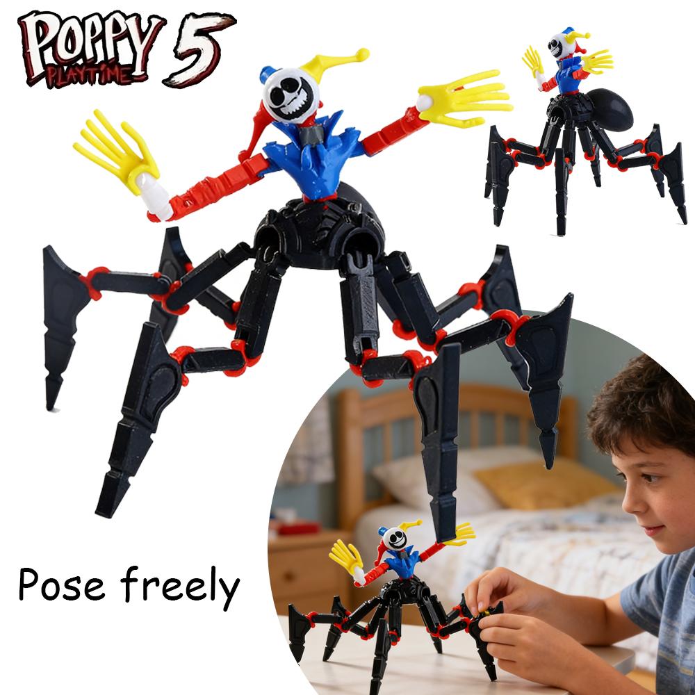 New 3D Printed Horror Monster Action Figure Movable Joints Desktop Ornament Stress Relief Toy Gift For Game Fans