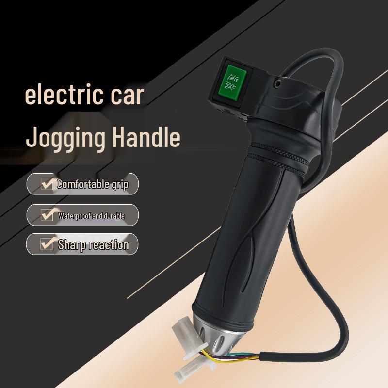 Acceleratore per Bicicletta Elettrica: Manopola Rotante con Leva del Cambio, Controllo della Velocità, Funzione di Riparazione, Cruise Control Inverso e Pulsante di Reset.
