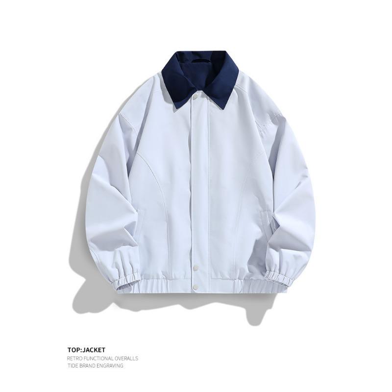 American Baseball Jacket Men's Spring and Autumn New Niche Loose Flying Work Jacket