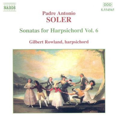 CD PADRE ANTONIO SOLER, GILBERT ROWLAN - Sonates pour clavecin Vol. 6 8554565 Naxos 2000 Europe Classique Occasion