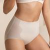 Women's Ultra-thin Ice Silk Seamless Cotton Crotch High Waist Tummy Control Pants To Reduce Belly Plus Size Briefs Thin Underwear