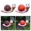 1/3Pcs Snail Statue Resin Ornament Courtyard Garden Decor Bonsai Statues Sun-Resistant Weather-Proof Resin Snail Sculpture