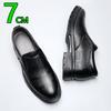 Fashion Big Size Elevator Loafers Wedding Men Leather Shoes Business British Formal Dress Shoes Height Increase Insole 7CM Lift Moccasin