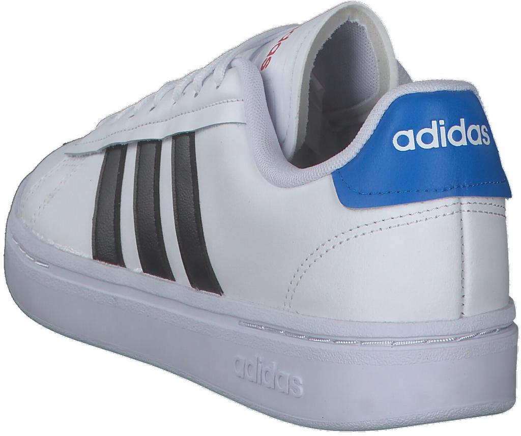 Кроссовки Adidas Grand Court Alpha cloud white/core black/blue rush