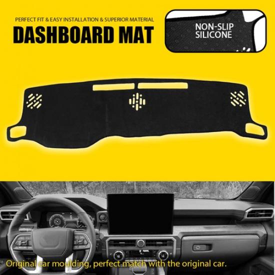 For Toyota 2024-2025 Tacoma US Dashmat Dash Cover Dashboard Mat Car Interior Pad