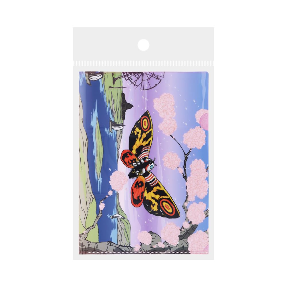 Stationery Godzilla Clear File JAPANESE ART S2173808 Sun-Star Set, V,