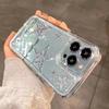 Transparente Glänzende Sternenmuster Klare Handyhülle Für iPhone 17 16 Pro Max 15 14 Plus 13 Mini 12 11 16E 17 Air X XR Weiche Hülle