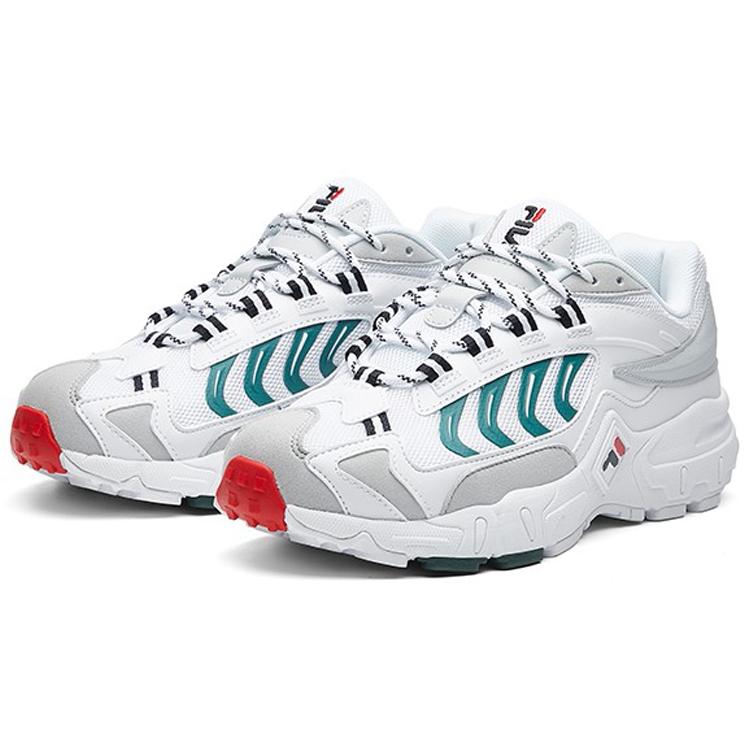 FILA Running Shoes Grey/White/Green Women's F12W031110FWG