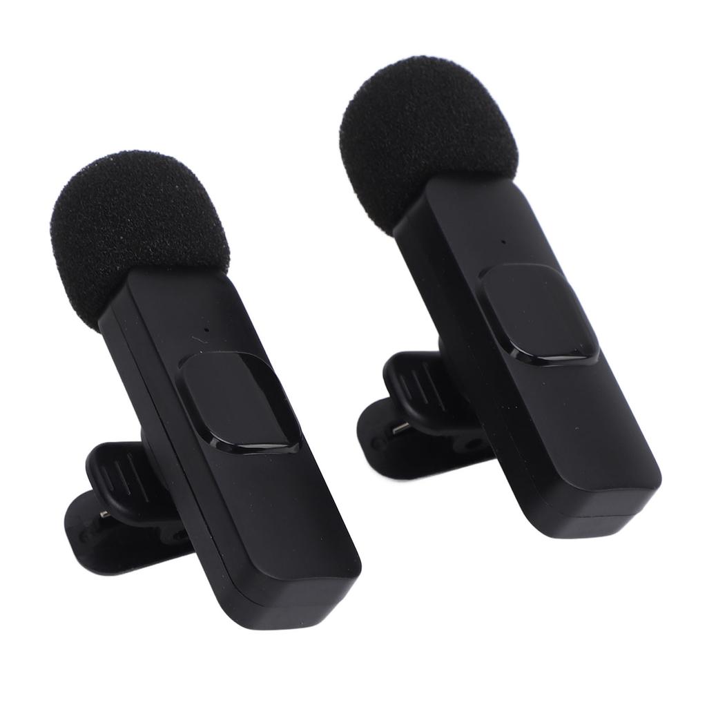 Lavalier Microphone 3.5mm Hole Noise Cancellating Plug and Play Compact Live Streaming Lapel