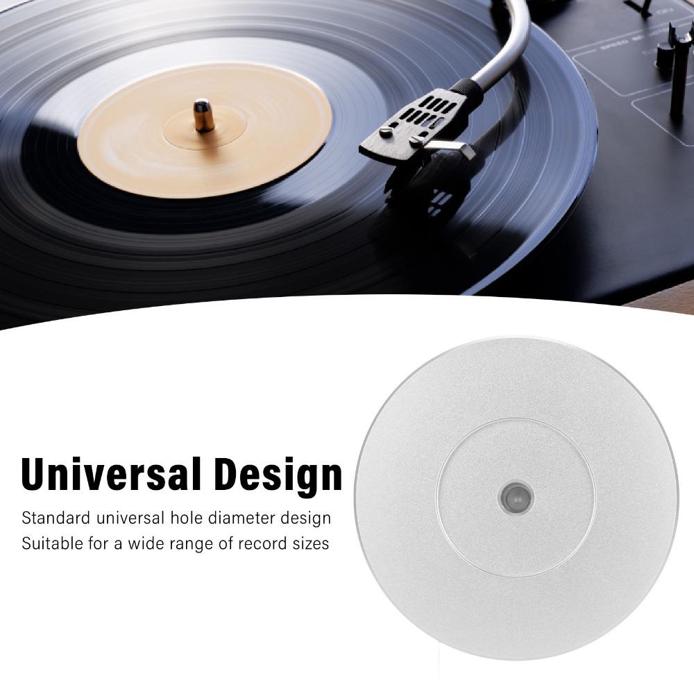 Aluminum Alloy Turntable Weight Clamp Vibration Reduction Disc Stabilizer Weight for LP Record