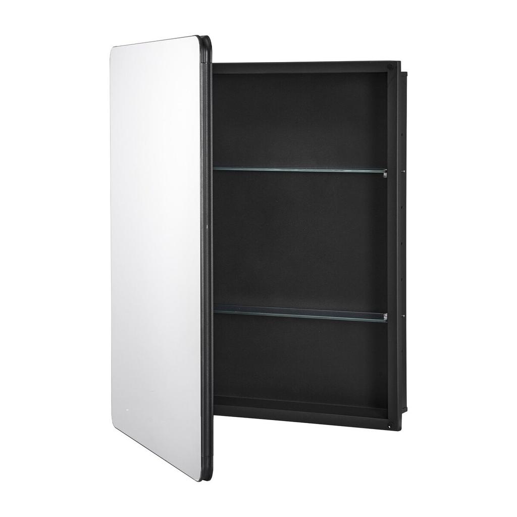 Medizinschrank 24" x 30" Spiegelschrank Verstellbare Regale