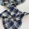 Korean Retro Plaid Scarf Hair Tie: Stylish Versatile Hair Accessory