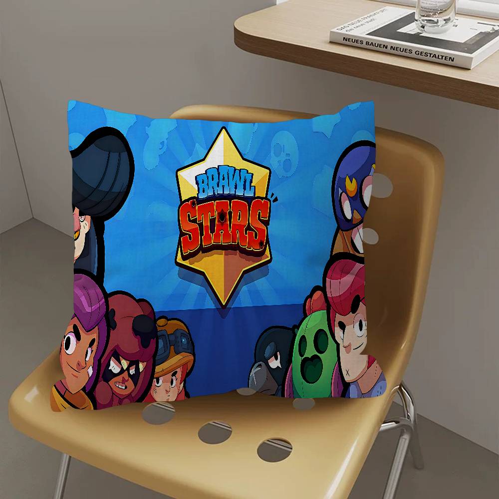Cute B-Rawl Game S-Stars Pillowcases Home Bedding Decorative Pillow Cover Wedding Super Soft Pillow Case