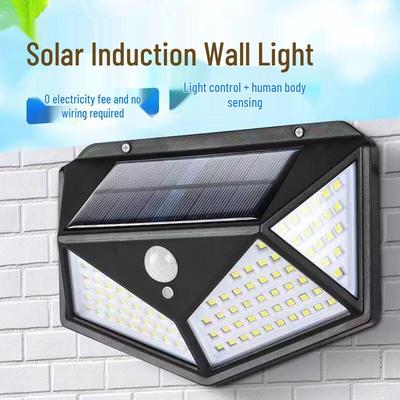 Bright Solar Sensor Wall Light – Waterproof, Energy-Saving Outdoor Lighting for Home and Courtyard