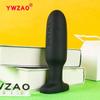 YWZAO Anal Plug Liquid Silicone Soft Venting Design Use When Going Out G95