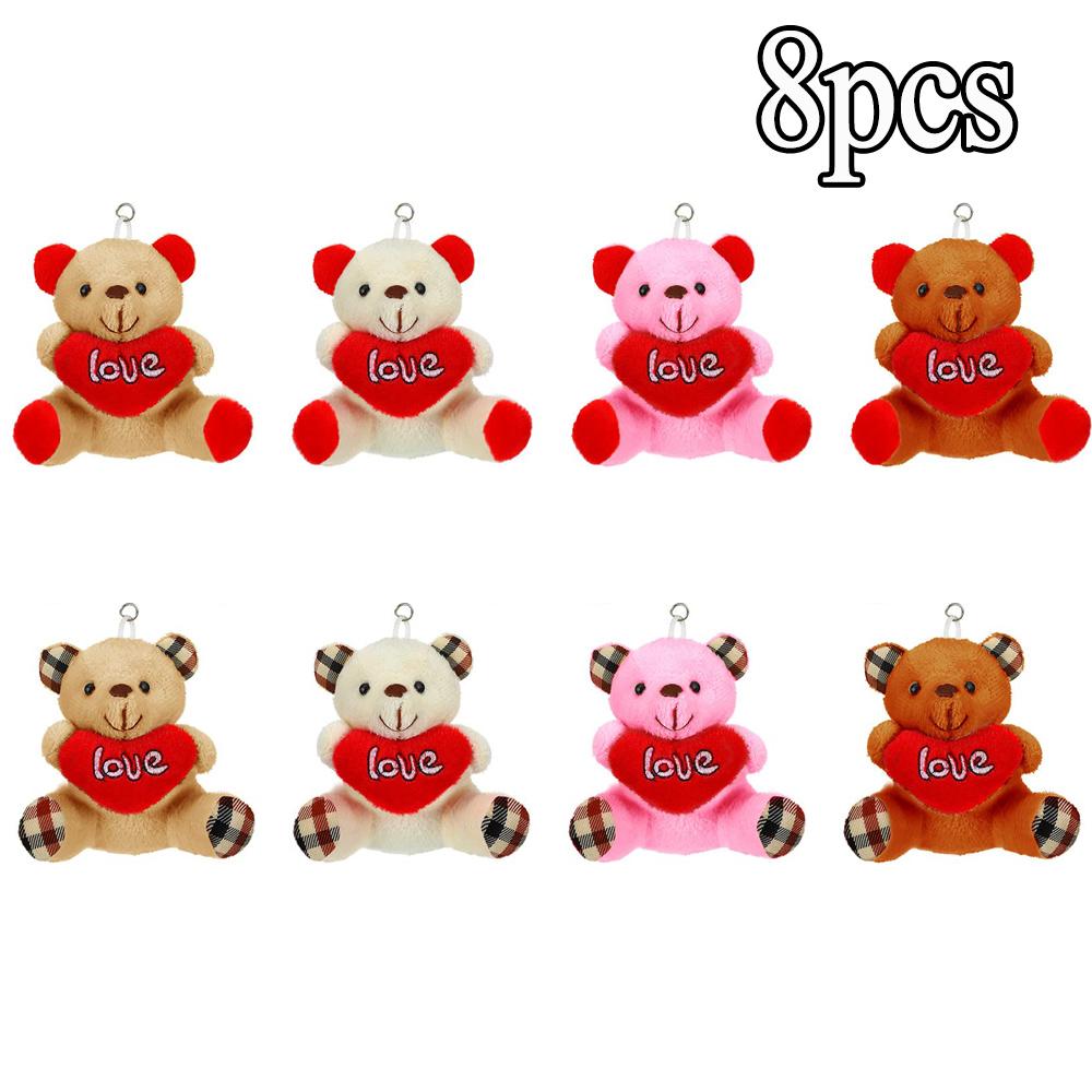 

Non-Toxic Valentines Stuffed Animal Bear Small Plush Cute Heart Bears Stuffed Bears Bulk For Valentine S Wedding Birthday Party Favors 9cm