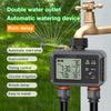 1/2/3-Outlet Irrigation Watering Timer Automatic Garden Flower Watering System Irrigation Timing Control for Lawn Greenhouse