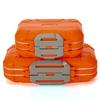 Durable Fly Fishing Tool Kits Box Four-sided Waterproof Fishing Fly Box Easy-Grips Fishing Gear Combos Fly Fishing Box