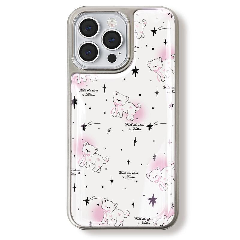 

Чехол Zhitai с гальванизированной серебряной кромкой для iPhone 16/15 для Apple 14 Promax и Huawei Mate 60 iPhone 12 Pro Max