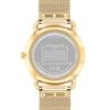 Coach Elliot White Sunray Dial Gold-Tone Mesh Bracelet Watch 36mm - 14504208