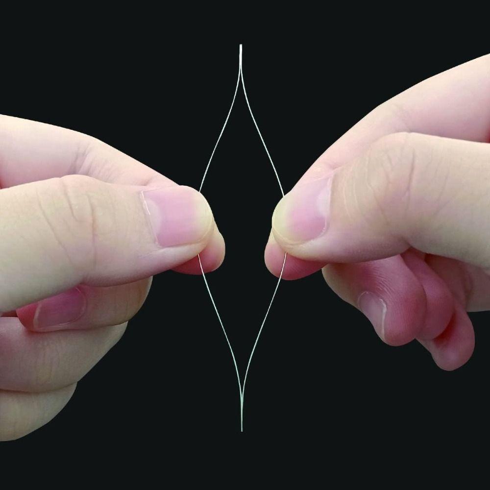 Bew Collapsible Big Eye Needles Long Straight Stainless Steel Beading Needles Bracelet Tools