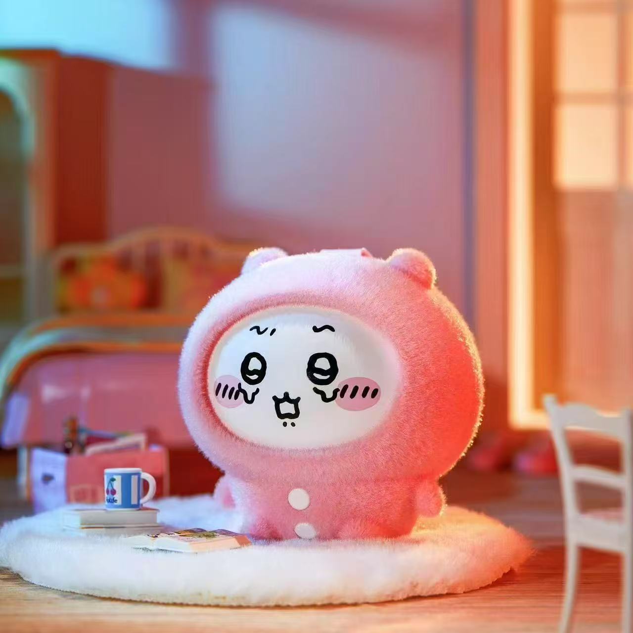 

Супер милий маленький кулон-брелок з вісьмома змінними обличчями, лялька в подарунковій коробці, мила серія піжам Ji Yi Kawa, використання, трендові ігри