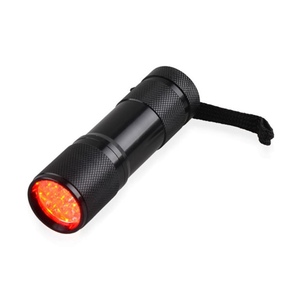 Led Red Light Flashlight Torch For Astronomy Navigation Night Vision 625nm Red Flashlight