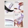 2 In 1 Foldable Comb With Mirror Hair Scalp Massage Comb Anti-Static Travel Air Cushion Styling Comb Suitable For All Hair Types