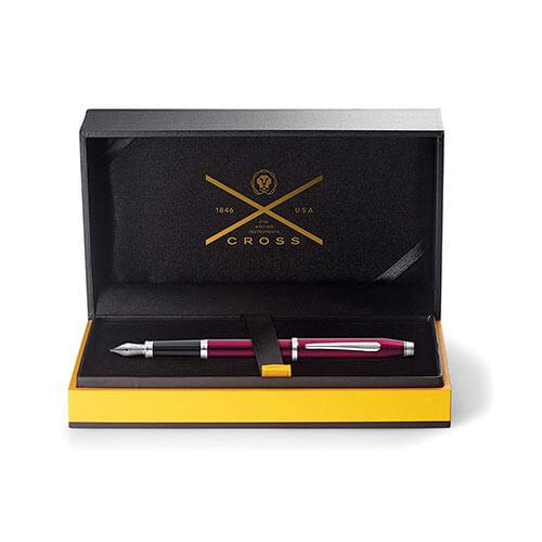 Cross Century II Translucent Plum w/ Rhodium Pen (Fountain)