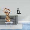 Couple Figurine Statue Souvenirs Gift Lovers Sculpture Ornament Anniversary Girlfriend Family