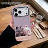 Phone Case: 2D flat Samsung Galaxy A34 A35 M05 M06 S20 S22 S21 FE Plus 5G protective case, gray rabbit and white rabbit, perfect Christmas and Hallowe