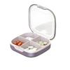Pill Box Home Daily Sealed Case Separation 4 Compartments PP Organizer Holder Dusproof Waterproof Damproof Container