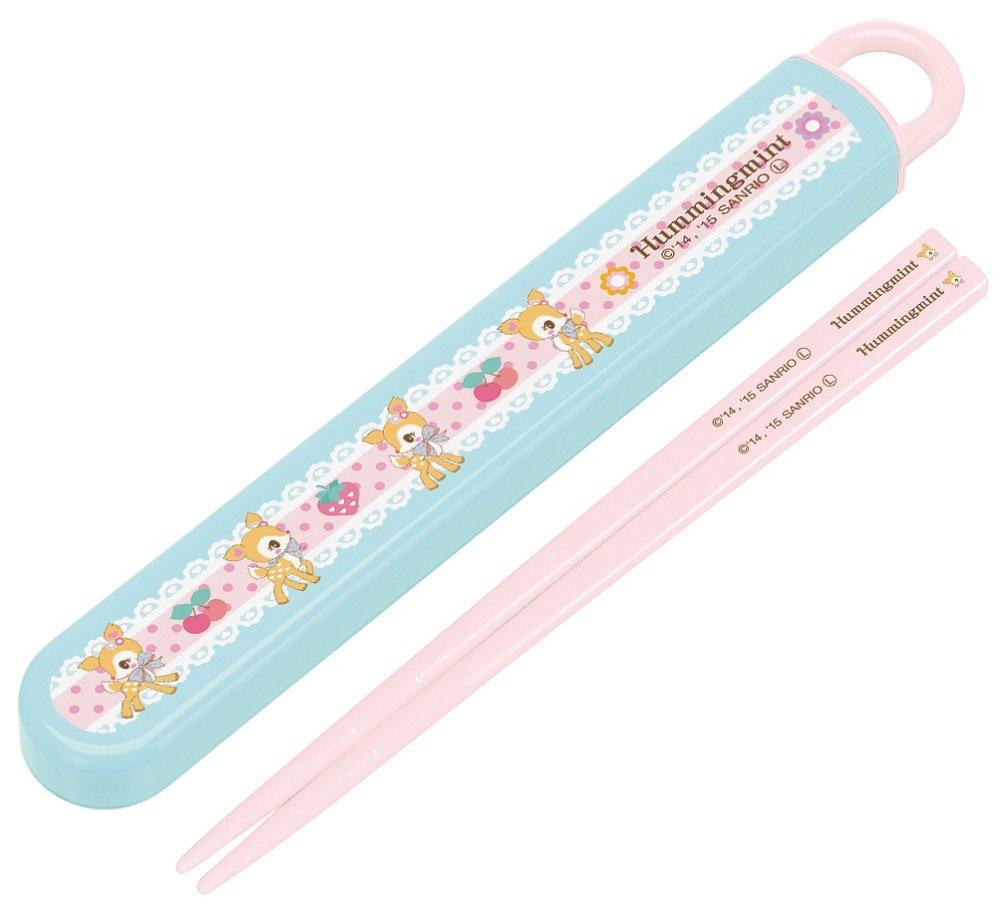 

Chopsticks chopstick box set sliding type Hummingmint ABS2AM 16.5cm
