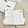 2026 Cartoon Kitten Illustration Notebook Simple Time Management Planner Goals Setting