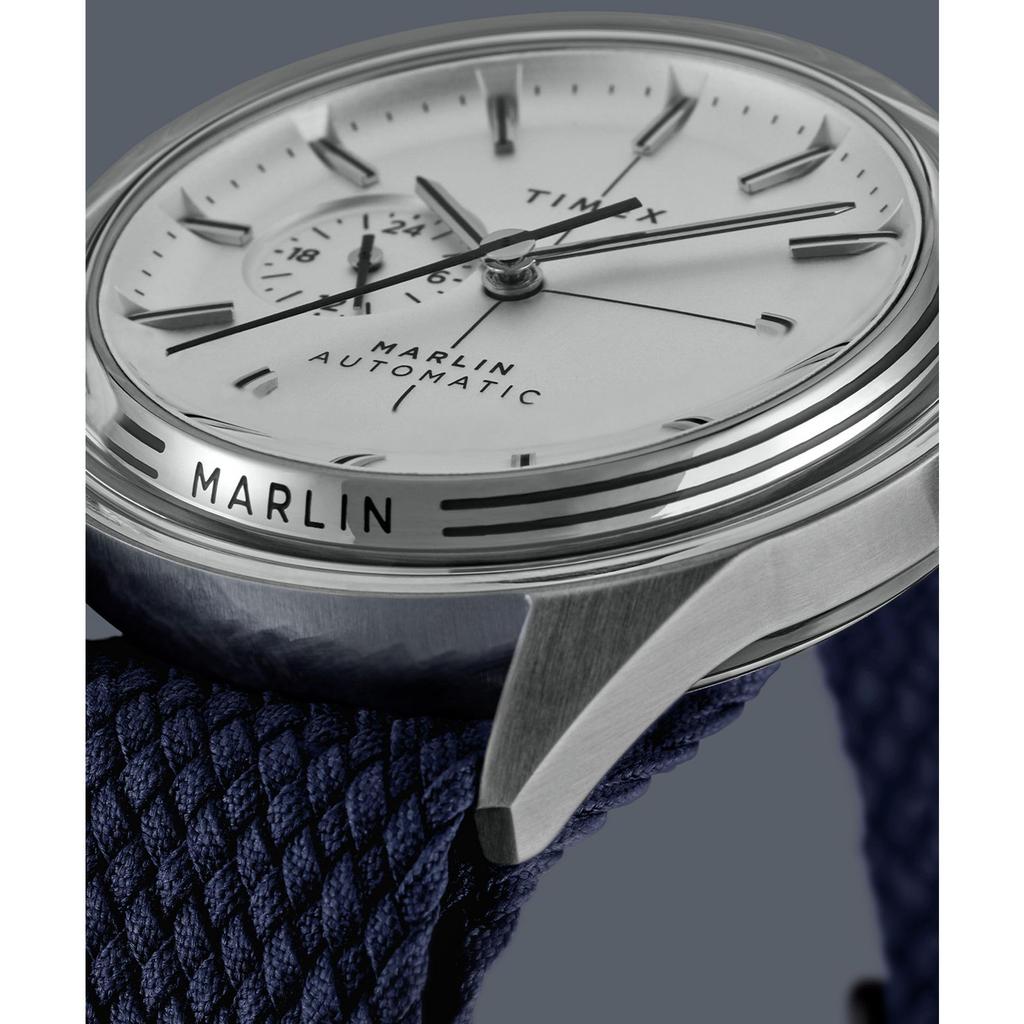 Merlin Jet Uhr 5 ATM Wasserdicht Silber [TIMEX] Automatisch, Widerstandsfähig, Kunststoff, Zifferblatt, TW2V72300, Herren [Authentisch]