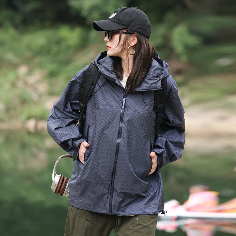 

Унисекс ветрозащитная и водонепроницаемая куртка софтшелл с герметичными швами для весенних и осенних мероприятий на открытом воздухе. XL темно-синий