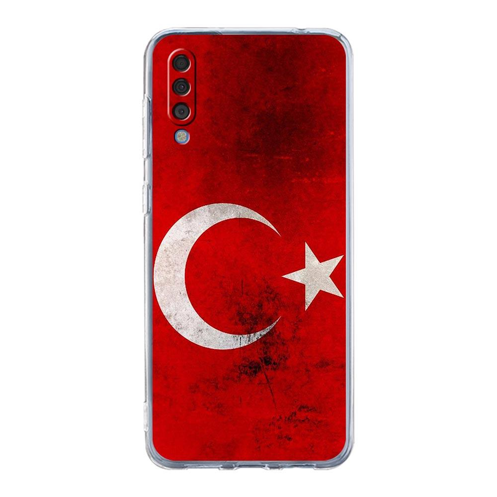 Phone Case For Samsung A16 A14 A12 A22 A32 5G A34 A42 A52 A54 A50 A70 A72 A40 A20E A10S A20S A04S A06 Cover Turkey Turkish Flag